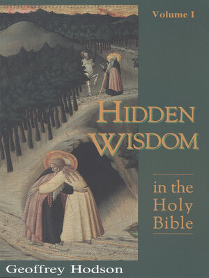 cover image of Hidden Wisdom in the Holy Bible